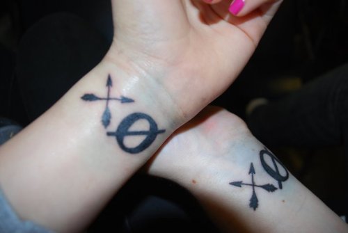 cute matching tattoos for best friends. 2010 cute matching tattoos for cute matching tattoos for est friends. me