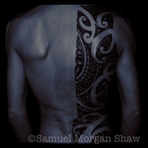 Maori kirituhi freehand by Samuel Shaw kulture tattoo Hanapepe 