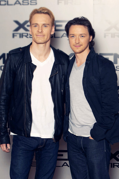 Michael Fassbender and James McAvoy in XMen First Class Promo