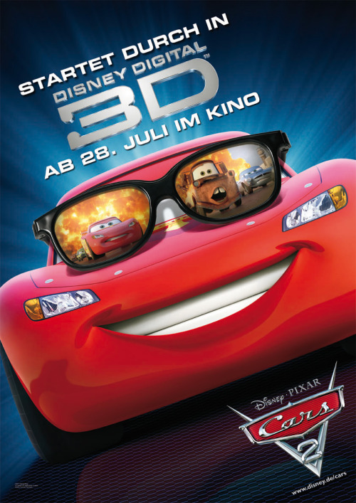 pixar cars 2 posters. pixartimes: Cars 2 3-D