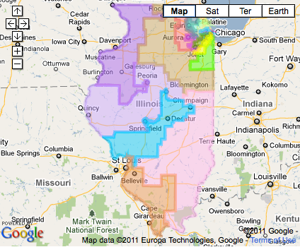 Illinois Redistricting: Election results by new congressional ...