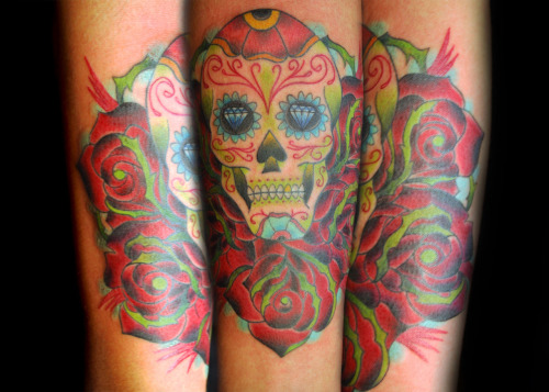 day of the dead tattoos for women. dead tattoos for women day
