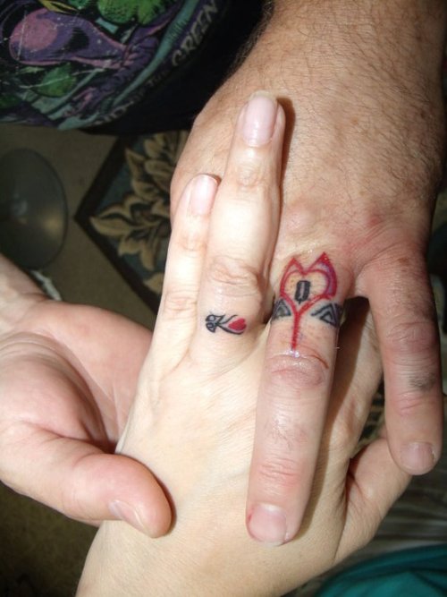 Tattoos For Parents. My parents got these for their