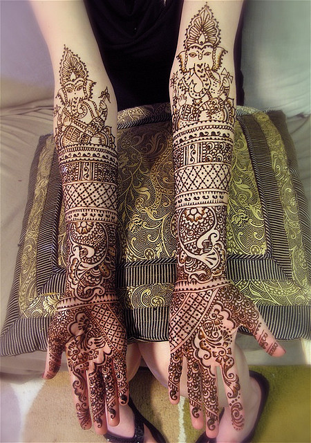 bodie 8217s bridal mehndi hands for indian wedding by HennaLounge on
