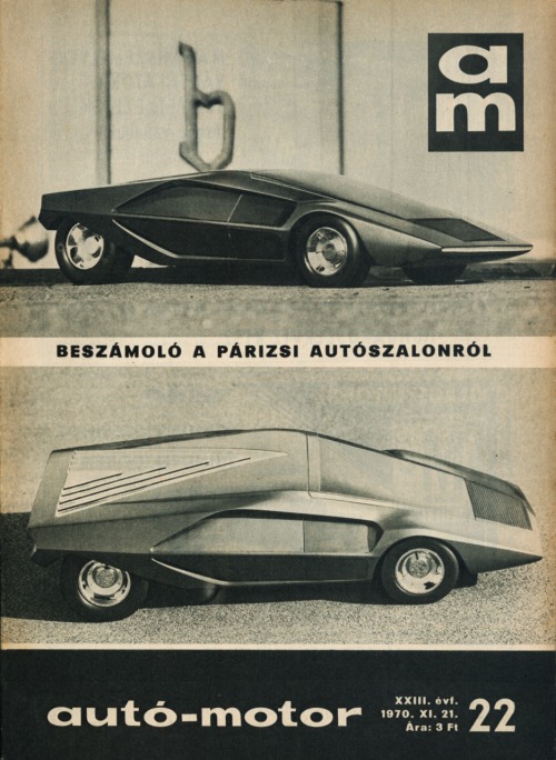 Tags scan car cars lancia Stratos Zero Bertone concept cover magazine 