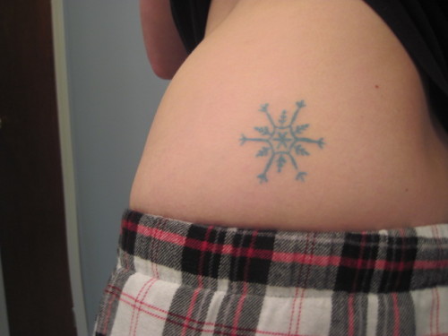 This is my snowflake tattoo that I got roughly 2 months ago