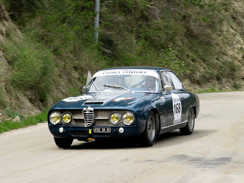 Dashing downhill Starring 821670 Alfa Romeo 2600 Sprint by anhndee
