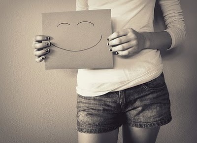 Sorrir, não significa necessariamente estar feliz!