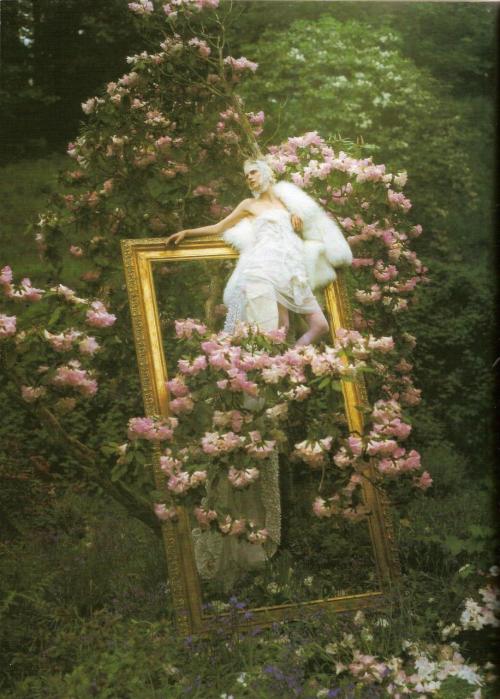thecoutureatelier:


“Dream and Magic”
with Stella Tennant
Vogue Italia August 2007
Photographed by Tim Walker
