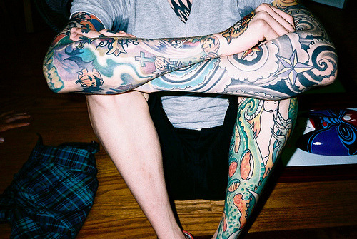  Leg Sleeve leg tattoos sleeves tattoos hand tattoo knuckle tattoos