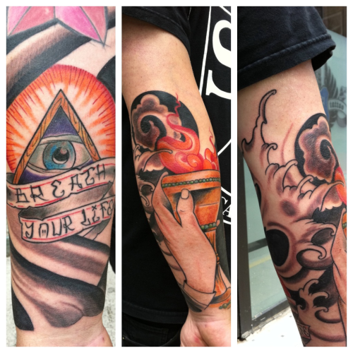 tattoo schriften arm