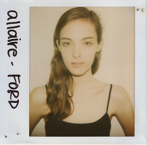 shemail Allaire Heisig at Ford polaroid by COACD