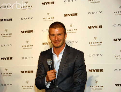 David Beckham red carpet event