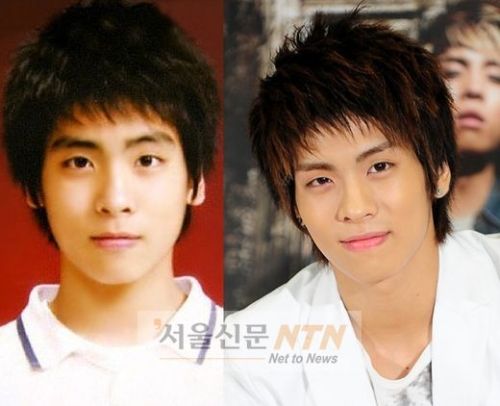 Jonghyun&#8217;s Graduation Photo Showing No Plastic Surgery Draws AttentionThe title of &#8220;Natural &amp; Handsome SHINee Jonghyun&#8221; used online recently drew attention to SHINee&#8217;s member, Jonghyun&#8217;s high school graduation photo.
There seems to be not much difference to Jonghyun&#8217;s appearance in high school and now, his thick eyebrows, round and gentle eyes left a deep impression. Not only his face but Jonghyun&#8217;s hairstyle and his concept in &#8220;Lucifer&#8221; are very similar.
SHINee fans and netizens&#8217; response after seeing the photo commented, &#8220;This is the original picture and not digitally enhanced&#8221;, &#8220;Look completely the same as his graduation photo&#8221; etc.

I see Jjong already knows what hairstyle suits him back then. ^^