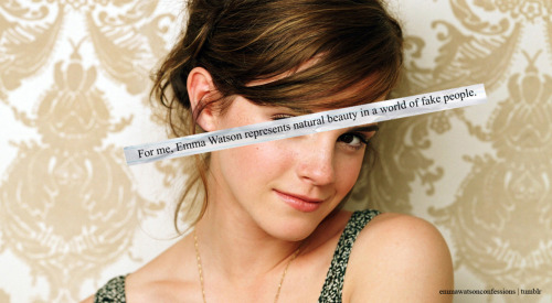 For me Emma Watson represents