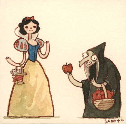 “A wishing apple?”