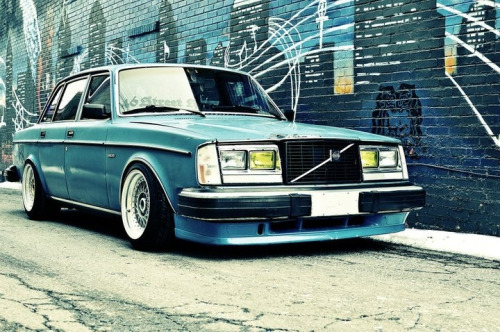 Filed under volvo german stanced stance car cars tuned 47door