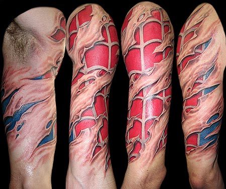 Regardless awesome concept for a tattoo As a SPIDERMAN fan I totally 