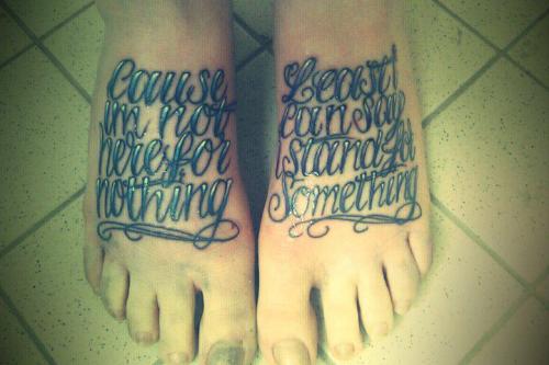 Word Tattoos Ideas For Short Quotes Meaningful Sayings Poems and Song 