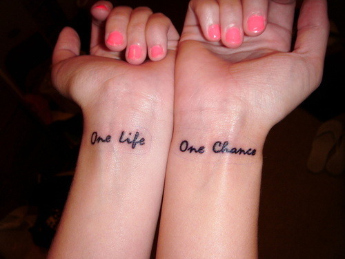 one life one chance 