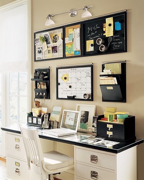 lovely workspace / Nice and organized.