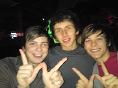 Louis on a night out