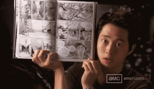 
“Hello, my name is Steven Yeun and I am playing Glenn on the Walking Dead.”

