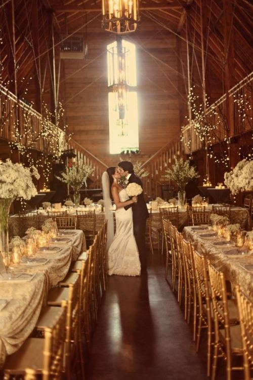 A sweet rustic barn wedding via Arkansas Destination Wedding 160 Image