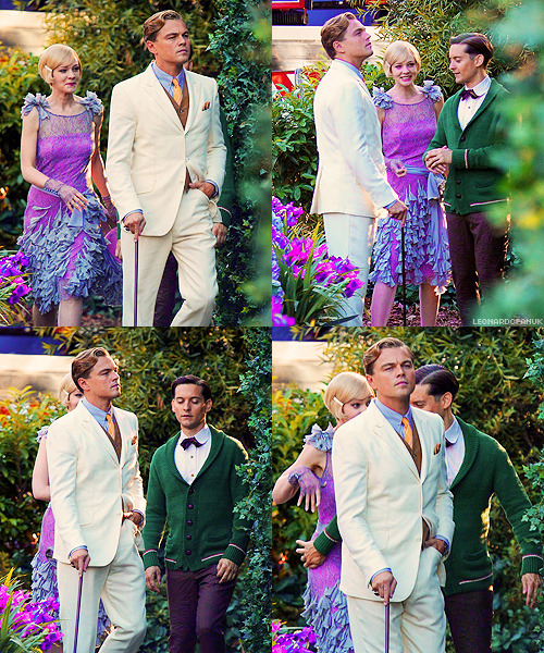 hpphoenixlament:


On the set of The Great Gatsby, November 18th

This is beautiful and perfect.
