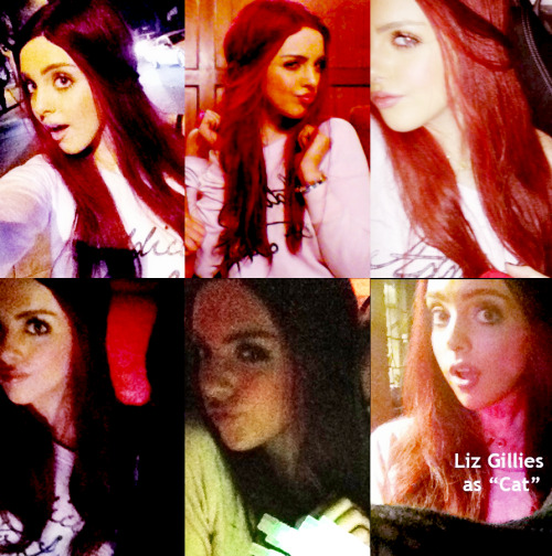 Liz Gillies as Cat from Victorious for Halloween 2011