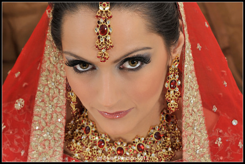 Asian Bridal Portrait photography in London by Stuart Pearson c 2011 All 