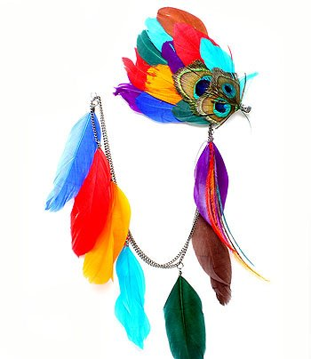 One of a kins Feather earrings!! Won&#8217;t see another HAWTies n them! Shop@ http://www.urbanclassboutique.com/