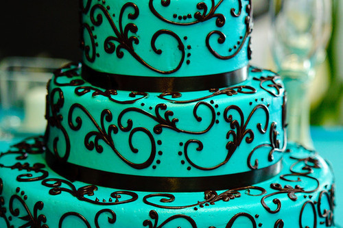 Tagged black turquoise cake wedding gothic food cupcake design 