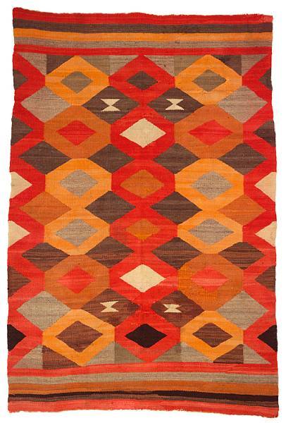 suchasensualdestroyer:

Navajo (Arizona), Transitional Weaving, wool, c. 1930.
