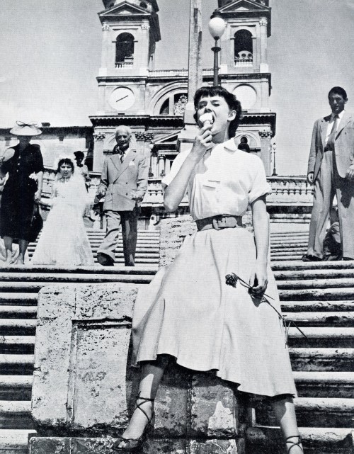 Audrey Hepburn in Roman Holiday 1953 