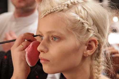 Tagged abbey kershaw abbey lee abbey lee kershaw backstage at chanel 