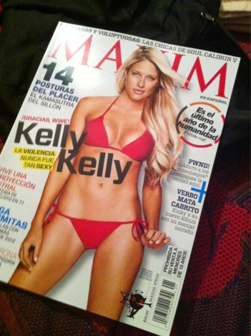 Kelly Kelly Maxim Mexican cover Posted 3 months ago