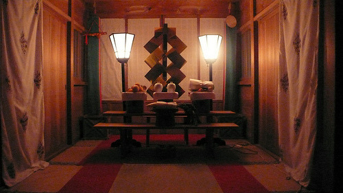鷲子山上神（夜祭り） (by asobitsuchiya)