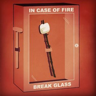 in case of fire!