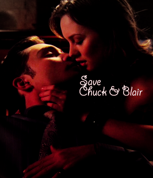 uachuckblair:    Join us on Twitter and show your support for Chuck and Blair on Gossip Girl’s 100th episode starting at 7:45PM EST! (12:45AM GMT) Let’s TREND Save Chuck and Blair, include them in your tweets e.g. “@GGWriters Please save Chuck and Blair! Save the heart of Gossip Girl!” Follow @savechuckblair and live-tweet the new episode with us!     