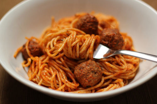 ℳiss ℓɛyиα on we heart it / visual bookmark #12659428 (yum,spaghetti,pasta,delicious)