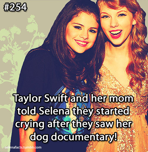 dog documentary here ( I swear it will make you cry, selena is such an angel )
