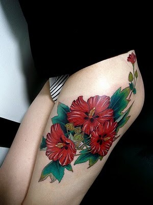 Doncha just love leg tattoos for girls
