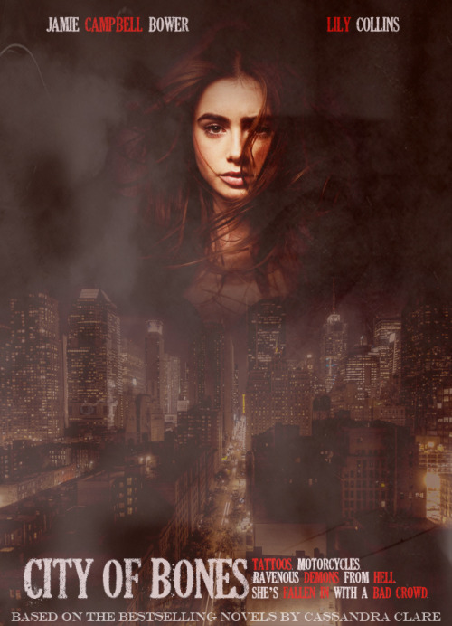 emily-wayland:

I watched “Abduction”, and I now fully and completely embrace Lily Collins as Clary. She is cute, pretty, charismatic, and she can be sexy and passionate and fierce at the same time - just like our beloved book character.
The awesome tagline originated from a fan-made poster found here: http://cassandraclare.livejournal.com/27973.html?thread=1537093
