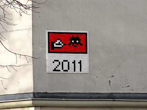 Space Invader 2011 by Kriebel 