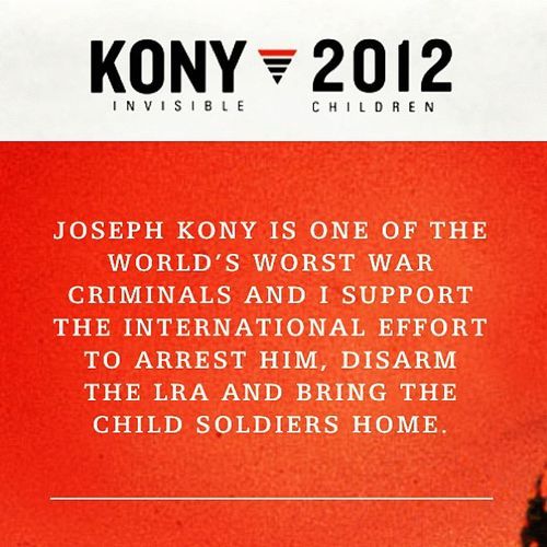 Search results for JOSEPH KONY 2012 on imgfave