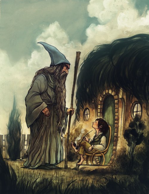 Gandalf and Bilbo