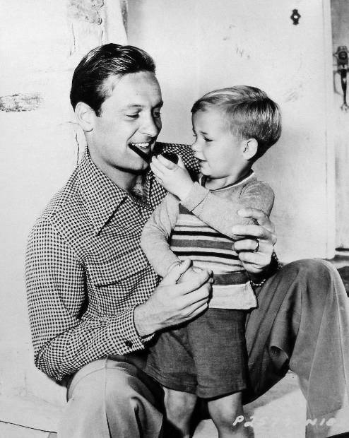 William Holden with his son Peter 1946 1 month ago18 notes
