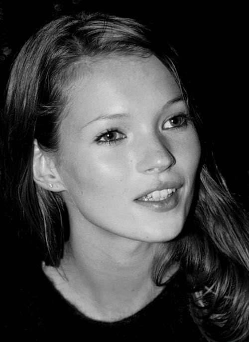 Kate Moss Black and White