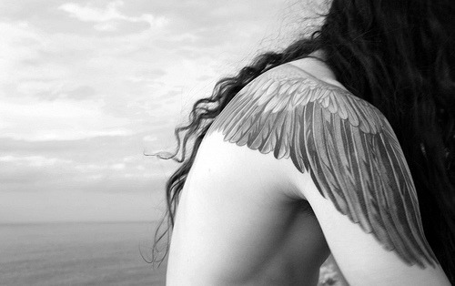 wings tattoos wings wing arm tattoo arm female girl angel 